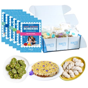 BāKIT Box Global Delights Baking Kit – 3 Recipe Bundle for Kids