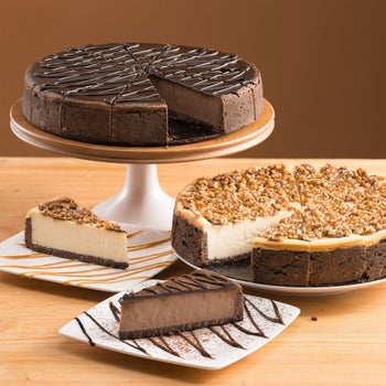 David's Cookies Variety Cheesecakes, 2-pack (28 Slices Total)