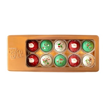 Austin Cake Ball Christmas Collection 12 Cake Balls