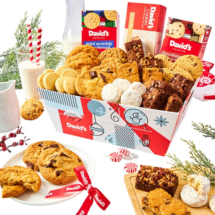 David's Cookies Winter Wonderland Crate, 6 Lbs. Total