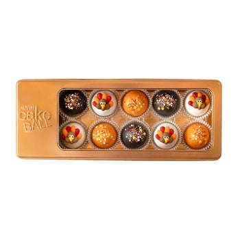 Austin Cake Ball Thanksgiving Collection 12 Cake Balls